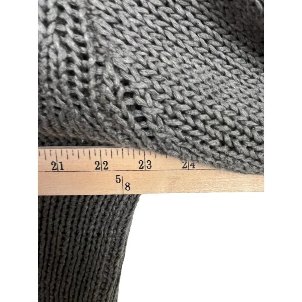 360 Sweater Raquel Stripe cuff‎ Silk Linen Sweater size S